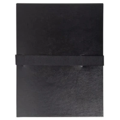 Image de Lot de 10 Chemise à dos extensible balacron, sangle scratch, coloris noir