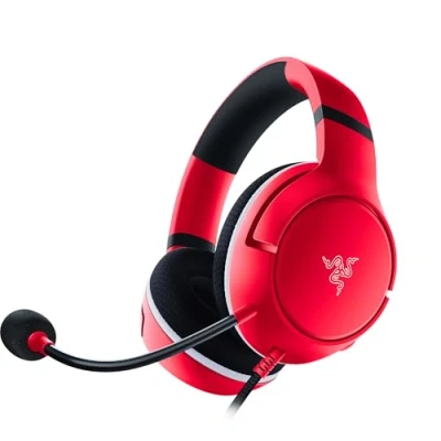 Image de Razer Kaira X Casque Gaming Filaire pour Xbox Series XS (Haut parleurs TriForce de 50mm, Microphone Cardioïde HyperClear, Commandes intégrées, Compatibilité Multiplateforme) Rouge