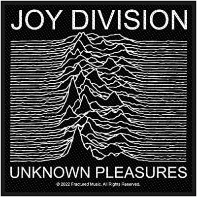 Image de Joy Division Unknown Pleasures Woven Patch