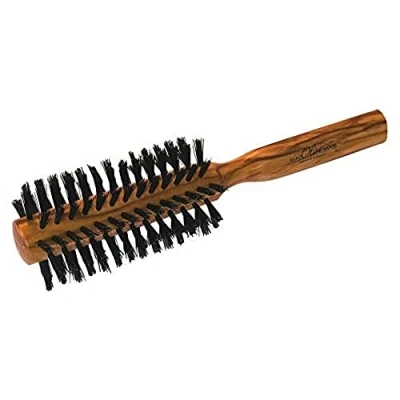 Image de Croll &amp; Denecke Brosse à cheveux en bois d&#039;olivier ronde