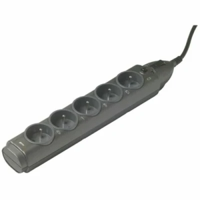 Image de INFOSEC 61270 S5 Multiprise parafoudre 5 Prises