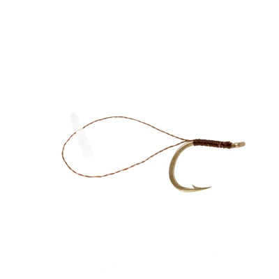 Image de Korum Barbed Hook Hairs With Quickstops (5pcs) #10 Hameçons coup