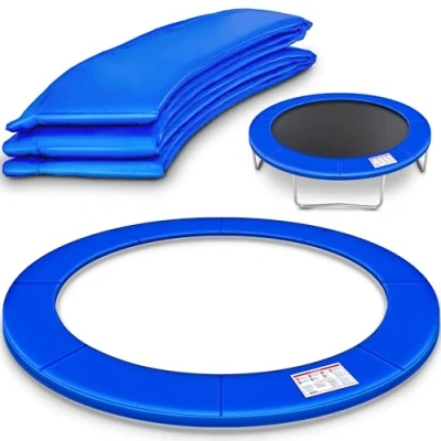 Image de KIDUKU® 244 305 366 427 cm Coussin de Protection pour Trampoline Couverture Rembourrage, résistant aux intempéries, UV et au Gel (427cm)
