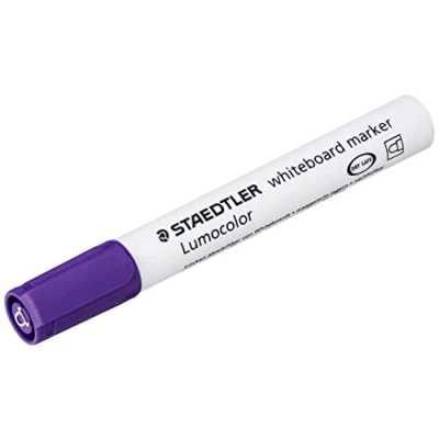 Image de Staedtler LumoColor 351 Marqueur Effaçable à Sec Pointe Ogive 2 mm Violet