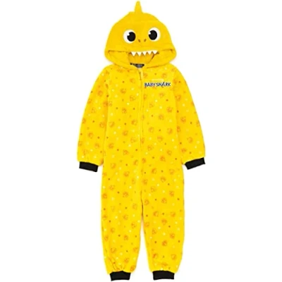 Image de Baby Shark ye siey Enfants Tout Petits Chant Jaune en Un Pyjamas
