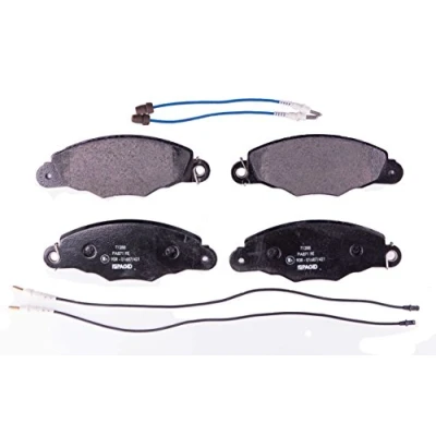Image de HELLA 8DB 355 009 811 Jeu de plaquettes frein contact signal d&#039;usure inclus avec vis d&#039;étrier PEUGEOT: 206 3/5 portes