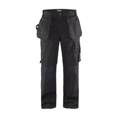 Image de Blaklader 15701860 Pantalon artisanal sans poche à clous, Noir, taille C44
