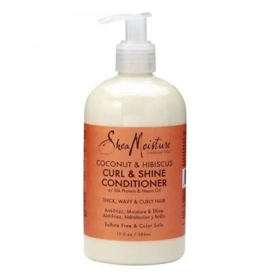 Image de Shea Moisture Coconut &amp; Hibiscus après shampooing
