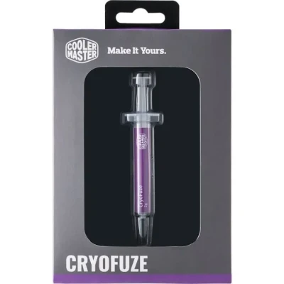 Image de Cooler Master CryoFuze, Pâte Thermique Ultra pour Refroidisseurs de Processeurs CPU (14 W/MK) Transfert Chaleur CPU/GPU sans Conductivité Électrique Applicateur Inclus 2 grammes