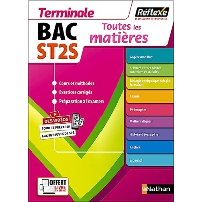 Image de Toutes les matières Terminale ST2S Réflexe 2024 Livre d’occasion Correct