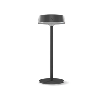 Image de Calex Lampe à poser LED rechargeable Parma, intensité variable, noir
