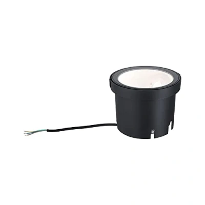 Image de Paulmann 94672 LED luminaire d&#039;extérieur lèche mur Ocos IP67 155 mm 5 incl. 1x6,2 watts gradable Outdoor Anthracite Métal 3000 K, 6.2 W, Ø 155mm