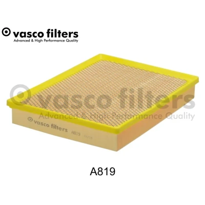 Image de DAVID VASCO A819 Filtre à air 50 252 327 rectangulaire Cartouche filtrante avec grille intégrée OPEL: Vectra C CC, Signum Berline