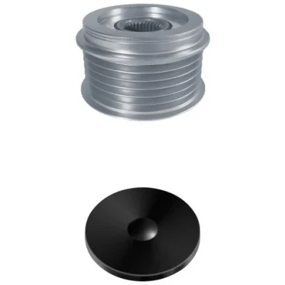 Image de HELLA 9XU 358 038 971 Poulie d&#039;Alternateur 34,8 avec cache AUDI: A4 B8 Berline, Q5, Avant, VOLKSWAGEN: Touareg I, Phaeton, II
