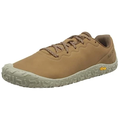Image de Merrell Vapor Glove 6 Chaussures de course neutres, Femme, Taille: 38.5, Tobacco Suède