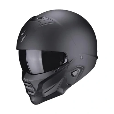 Image de SCORPION EXO Combat II Solid Casque (Black Matt,S (55/56))
