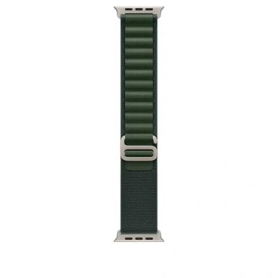 Image de Apple Watch Band Alpine Loop 49 mm Vert foncé Medium