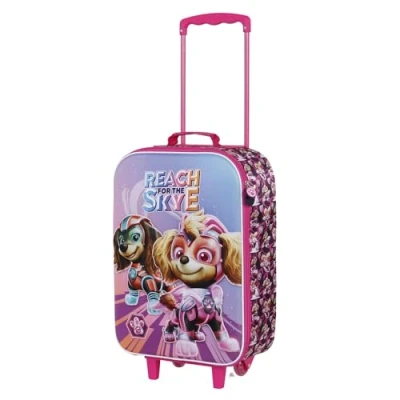 Image de Karactermania PAW Patrol Mighty SOFT 3D Valise à roulettes pour enfants, Taille: One Size, Rosa