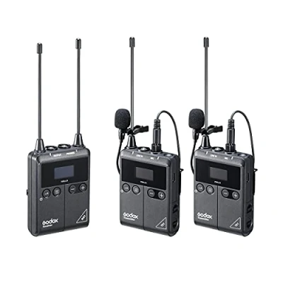 Image de GODOX WMICS1 KIT 2 SYSTÈME SANS FIL LAVALIER UHF