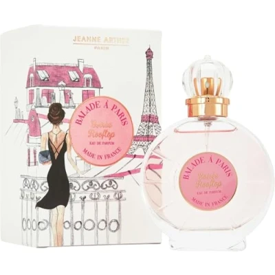 Image de JEANNE ARTHES parfum Femme French Way Of Life Balade à Paris Soirée sur Rooftop Eau de Flacon Vaporisateur 100 ml Fabriqué en France Grasse