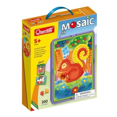 Image de Quercetti 2880 Mosaic Pin Forêt, Jeu créatif