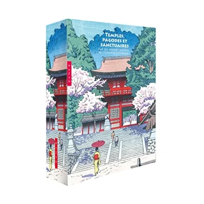 Image de Temples, pagodes et sanctuaires par les grands maîtres de l&#039;estampe japonaise (coffret)