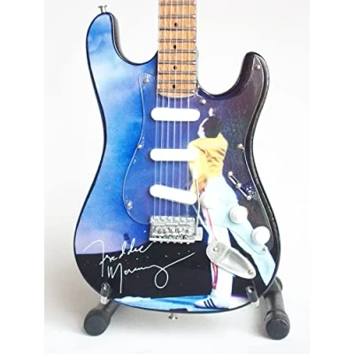 Image de music legends collection Guitare Miniature Freddie Mercury