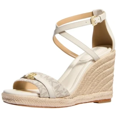 Image de Michael Kors Mandy Espadrilles, Femme, Taille: 41, Van/cream Cuir