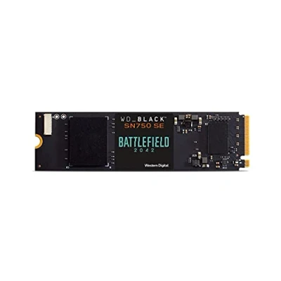 Image de WD_Black SN750 SE 500 Go NVMe SSD Battlefield 2042 PC Game Code Bundle, avec des Vitesses de Lecture allant jusqu&#039;à 3600 Mo/s, Jeu