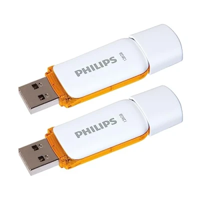 Image de Philips Snow Édition High Speed clé USB 2.0 2X 128 Go pour PC, Ordinateur Portable, Stockage de données informatiques, Vitesse Lecture jusqu&#039;à 25 Mo/s