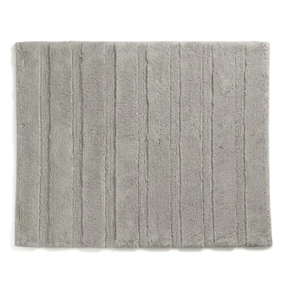 Image de kela Tapis de Bain Megan, 65 cm x 55 cm, 100% Coton, Gris argenté, antidérapant, Lavable à 30 C, adapté au Chauffage Sol, 23584