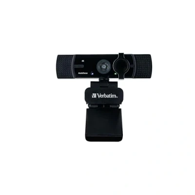 Image de Verbatim 49580 webcam 3840 x 2160 pixels USB 2.0 Noir Neuf