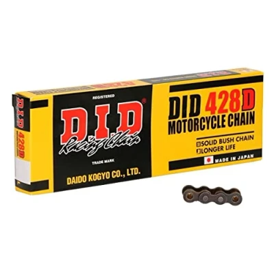 Image de Chaîne à rouleaux moto D.I.D 428D(B&amp;B) X 142 Mail. Rj