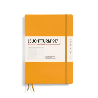 Image de LEUCHTTURM1917 366166 Carnet de notes Composition (B5), couverture rigide, 219 pages numérotées, Rising Sun, pointillé