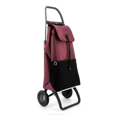 Image de Chariot de Course Rolser I Max Urban MF 2 Roues Pliante Burdeos