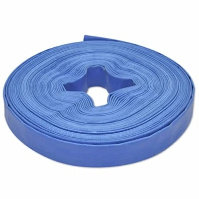 Image de vidaXL Tuyau Plat 1 Pouce PVC d&#039;Incendie Distribution de l&#039;Eau Jardin