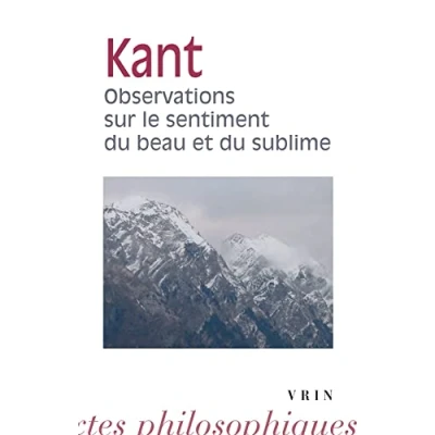 Image de Observations sur le sentiment du beau et sublime Livre d’occasion Bon