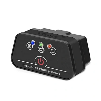 Image de vgate OBD Bluetooth, icar 2 BLE4.0 OBD2 Adapter Outils de Diagnostic Lecteur Code Voiture pour iOS, Android et Windows (Noir)