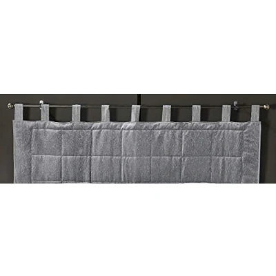 Image de Linder Firenze Tête de lit à Pattes, Tissu Composition : 27Pourcentcoton 18Pourcentlin 55Pourcentpolyester Ouate 100Pourcentpolyester, Gris, 160x70cm