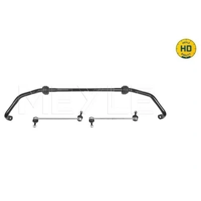 Image de MEYLE 314 653 0002/HD Barre Stabilisatrice Essieu avant avec bielle/barre de poussée, support en caoutchouc