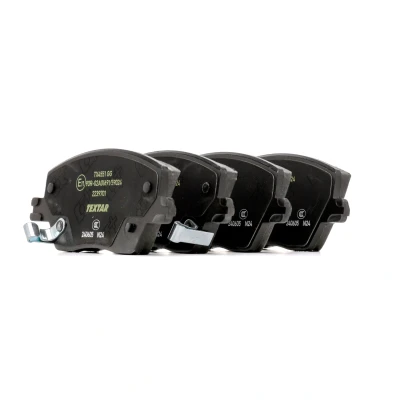 Image de TEXTAR 2239701 Jeu de plaquettes frein avec indicateur d&#039;usure vis d&#039;étrier accessoires FIAT: Tipo 3/5 portes, Break