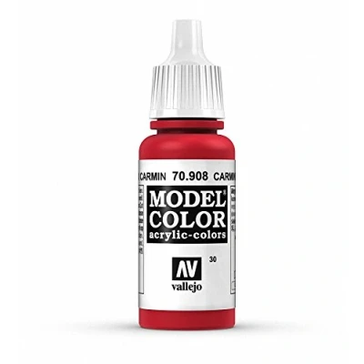 Image de Vallejo Peinture acrylique pour modélisme 17 ml rouge carmin