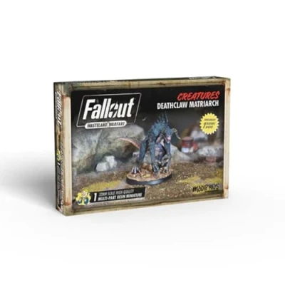 Image de Gate Keeper Games Modiphius Entertainment Fallout Wasteland Warfare Creatures: Deathclaw Matriarch Miniatures Unpainted