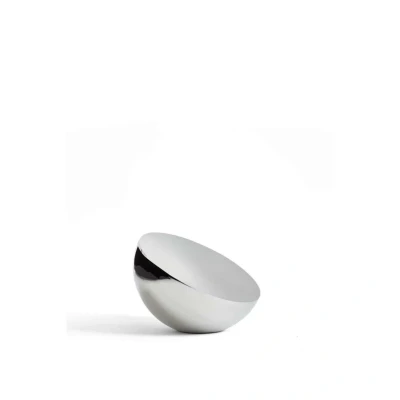 Image de New Works miroir de table Aura, Ø 13 cm, acier inoxydable, poli