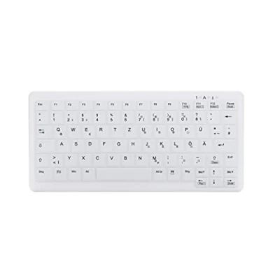 Image de CHERRY AK C4110 clavier RF sans fil AZERTY Français Blanc Neuf