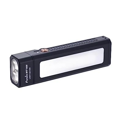 Image de FENIX WT16R Lampe torche de travail rechargeable et éclairage zone 300 lumens 115 m 30 heures maximum panneau latéral COB inondation mode flash jaune clip large base magnétique