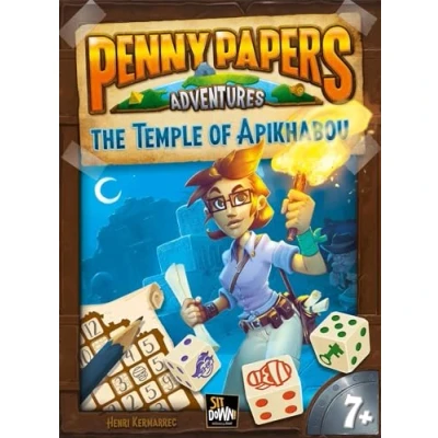 Image de Sit Down SDGPPA001 Penny Papers Adventures Le Temple d&#039;Apikhabou Multicolore Version Anglaise