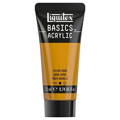 Image de Liquitex Acrylique Basics Tube 22 ml Jaune Oxyde ROW