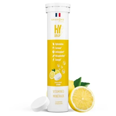 Image de Granions Hydrop Citron 20 Comprimés Effervescents