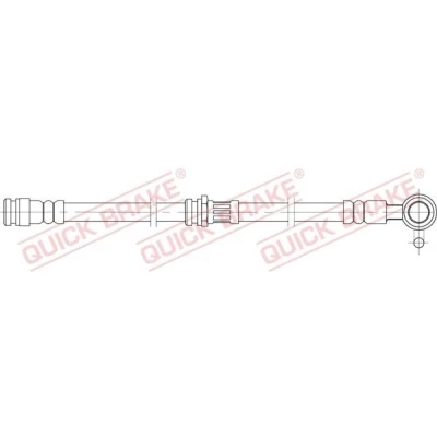 Image de QUICK BRAKE 58.847 Flexible De Frein 463 MAZDA: CX 5 I